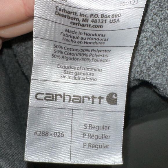 Carhartt Loose Fit Midweight Logo Sleeve K288 Graphic Hoodie Size Small - Picture 7 of 13